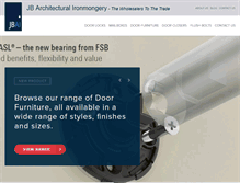 Tablet Screenshot of jbai.co.uk